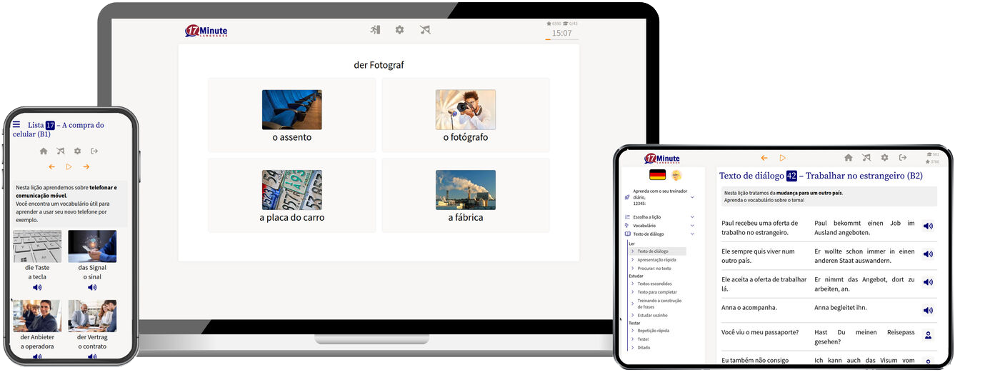 Deutsch für Brasilianer - Business (B2/C1) - Onlinekurs