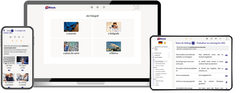Deutsch für Brasilianer - Business (B2/C1) - Onlinekurs