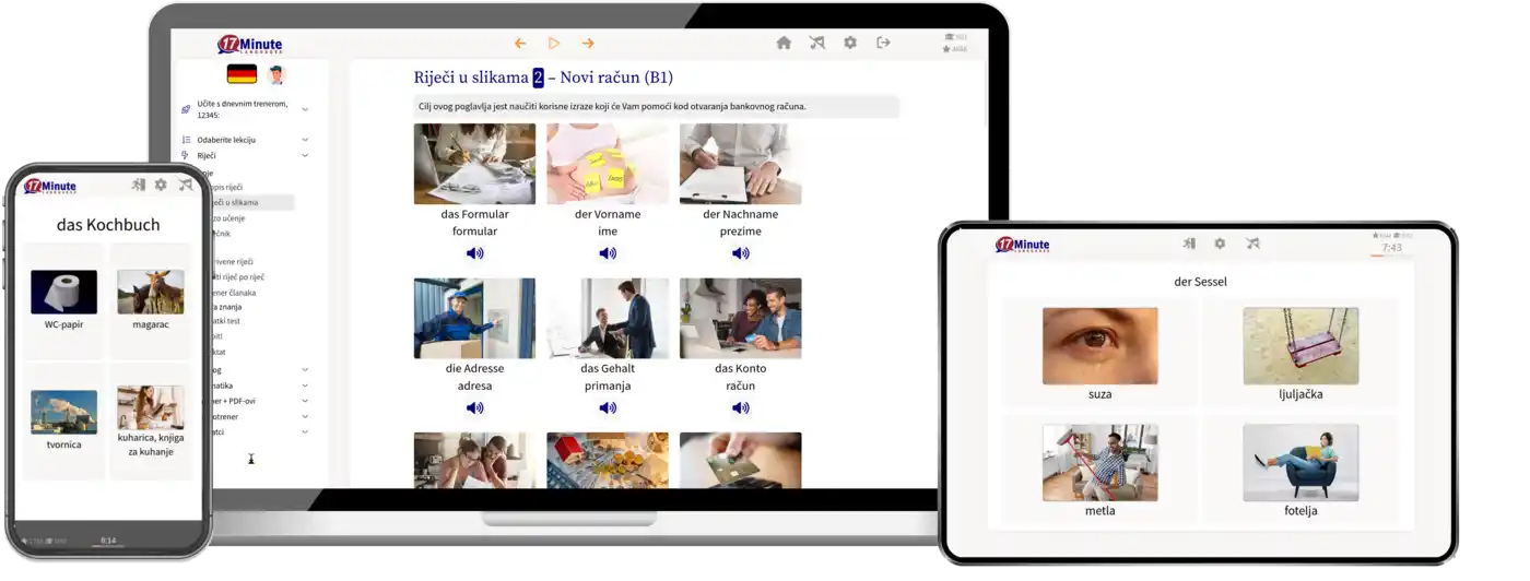 Deutsch für Kroaten - Business (B2/C1) - Onlinekurs
