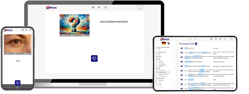 Deutsch für Kroaten-Komplettpaket - Onlinekurs