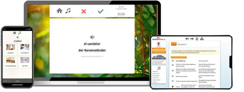 Katalanisch-Fachwortschatz (C1/C2) + Audiotrainer - Onlinekurs