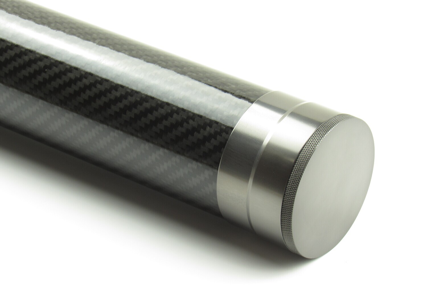 Carbon Rutenrohr 84cm  - glossy / dark titanium Hardware