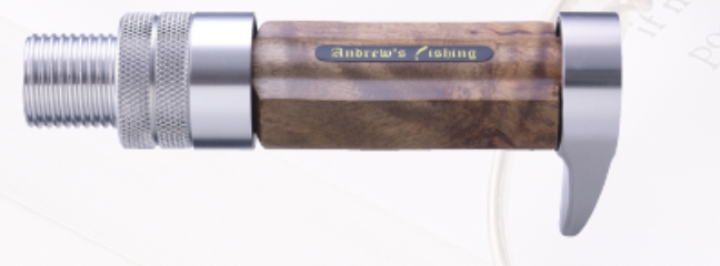 Andrews Fishing BC Trigger Reel Seat Hardware silber