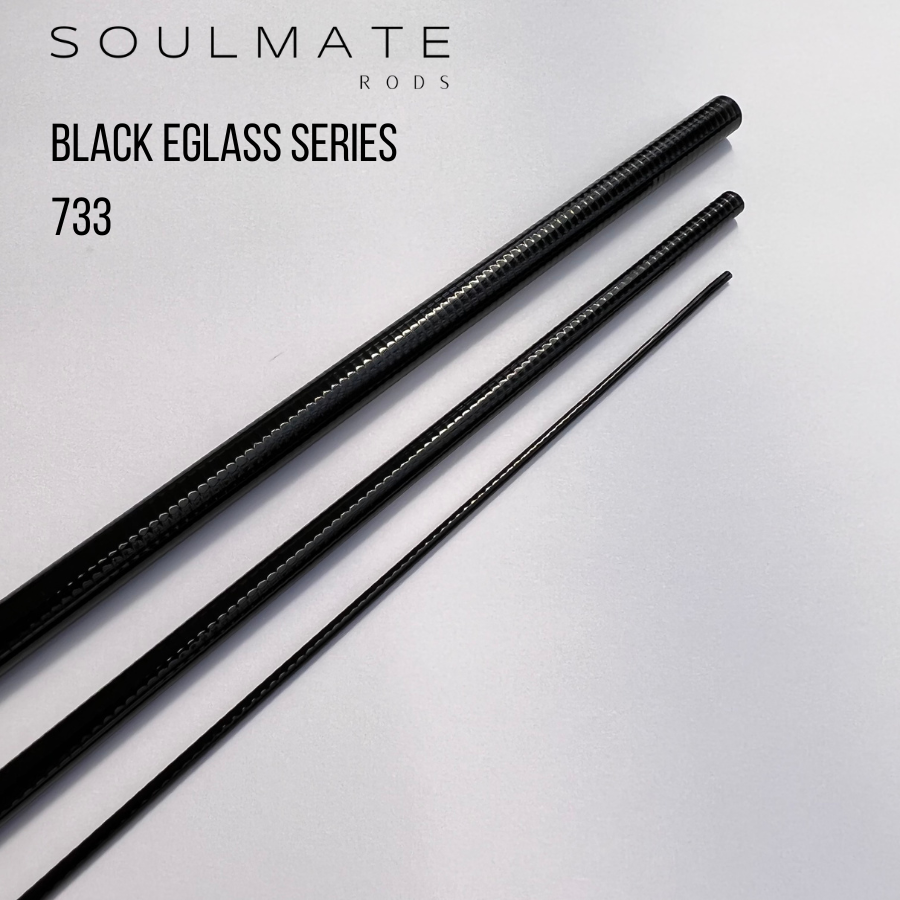 Soulmate Black Series 733 Fiberglas Blank 7,3ft 3wt 3pc