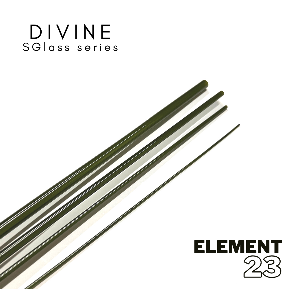 Element 23 – Divine Sglass Blank 602-4 6ft 2wt 4pc olive