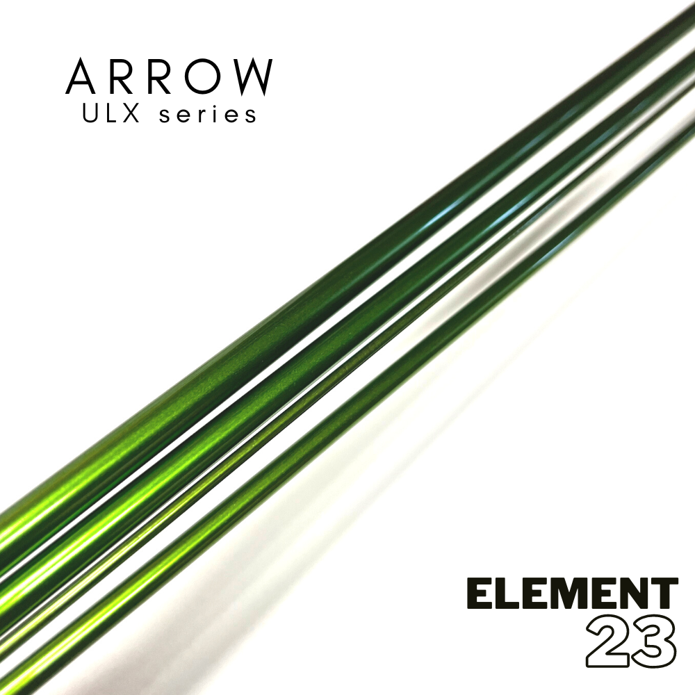 Element 23 – Arrow ULX Blank 802-4 8ft 2wt 4pc – metallic greeny