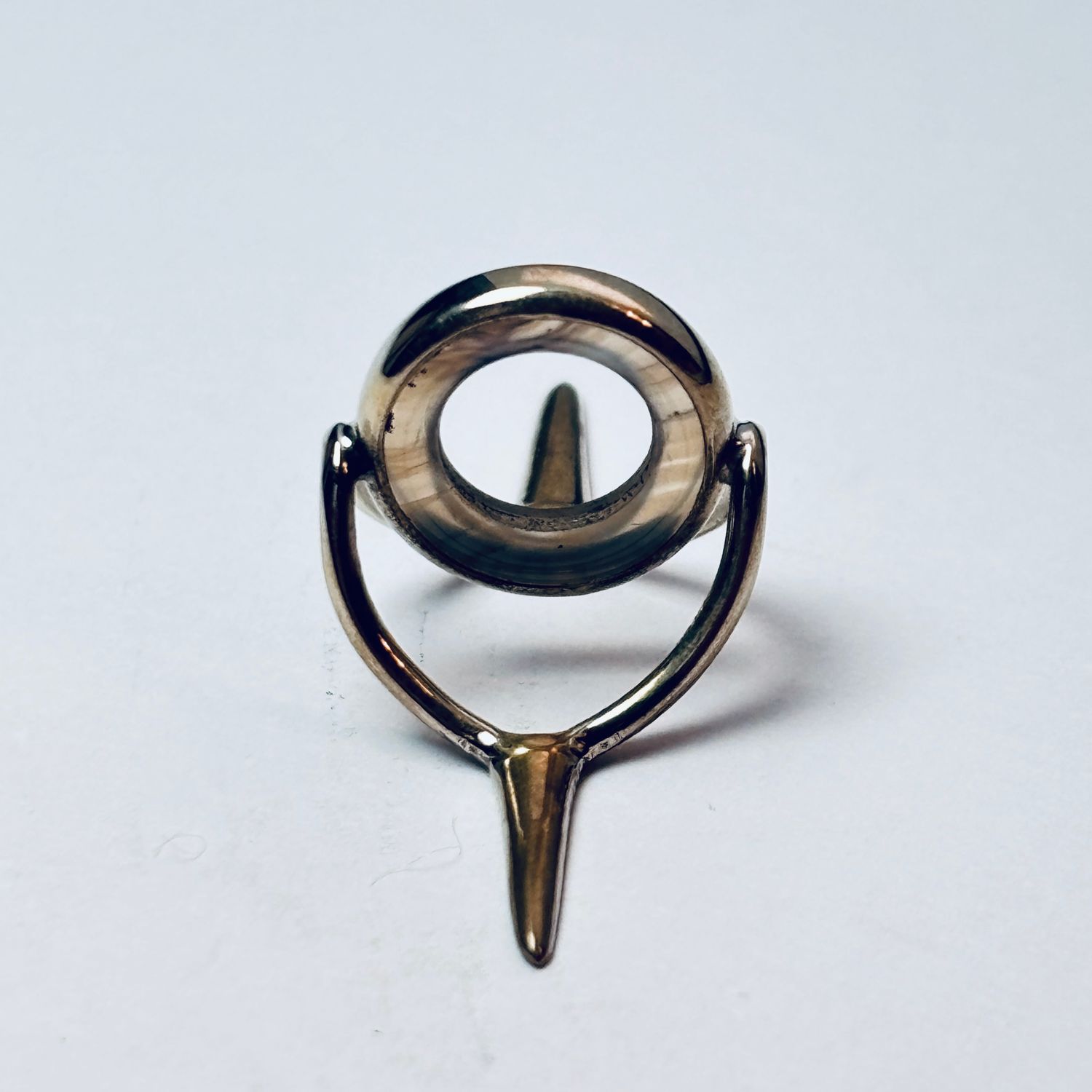 Struble Agate Stripping Guide 12mm LT SMOKE Shop MB Customrods