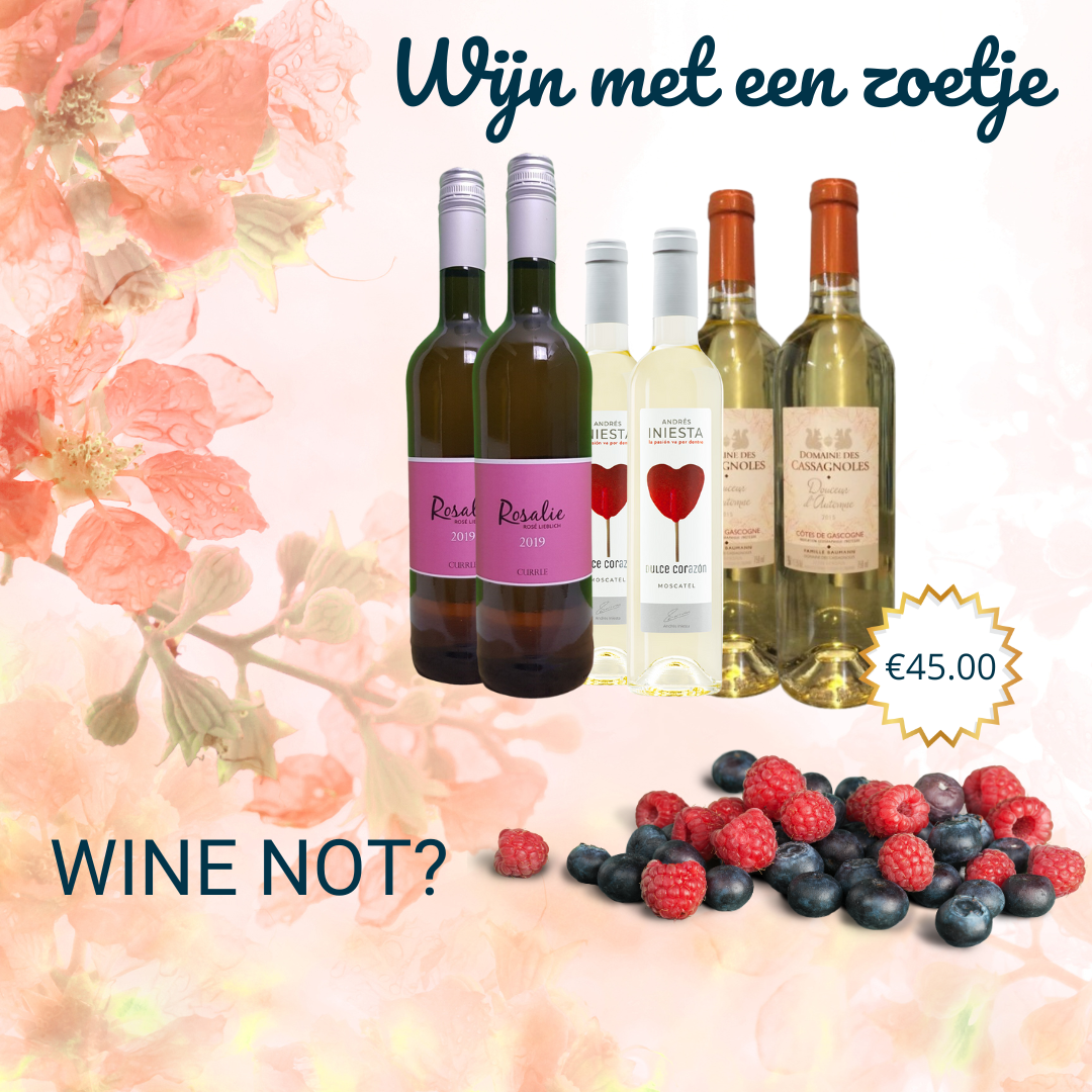 Wijnpakket &quot;met een zoetje&quot;