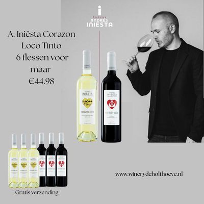 A. Iniësta Corazon Loco social media actie A. Iniësta Corazon Loco social media actie