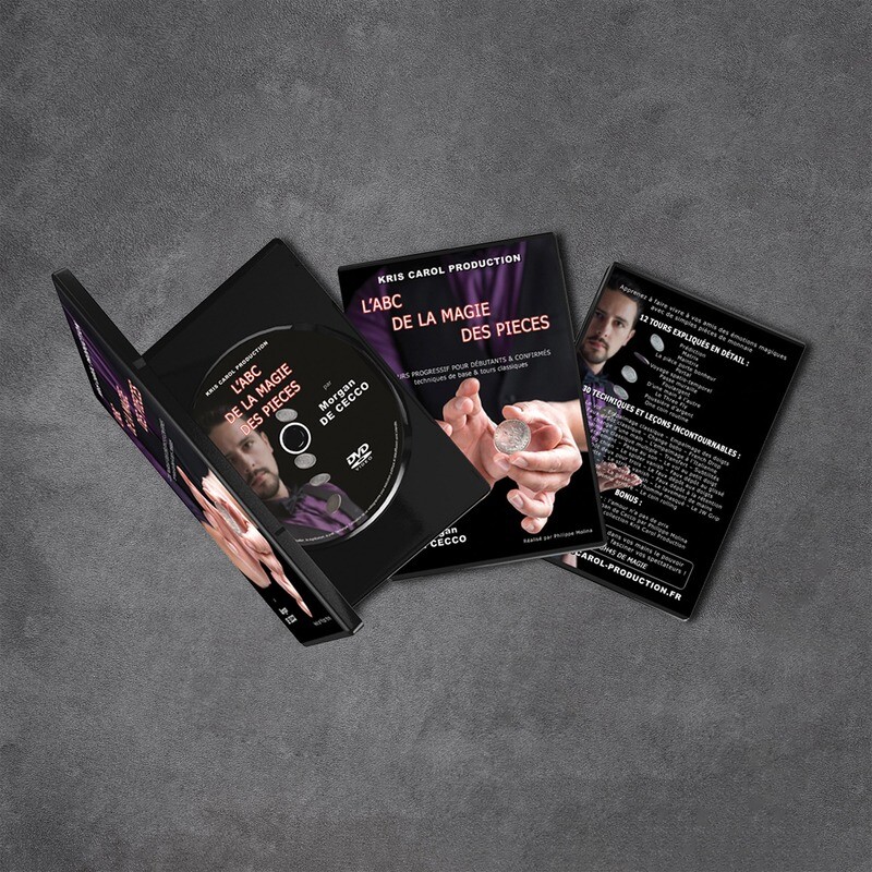 DVD L&#39;ABC de la magie des pièces