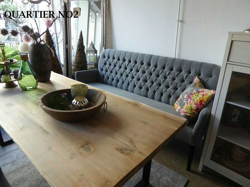 Bench Polsterbank Brayn mit Armlehnen