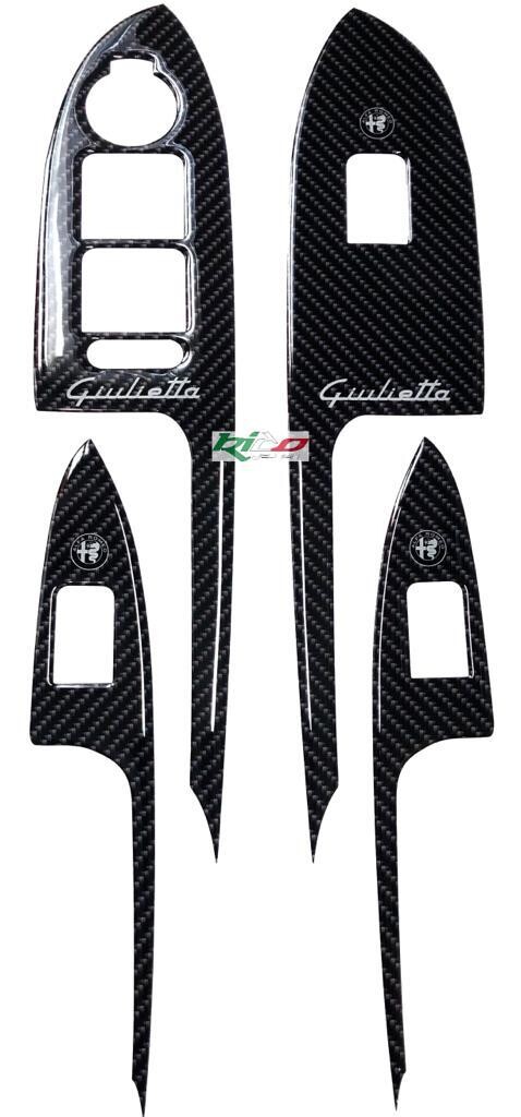 Set Pulsantiera Alfa Romeo Giulietta Carbon Grey