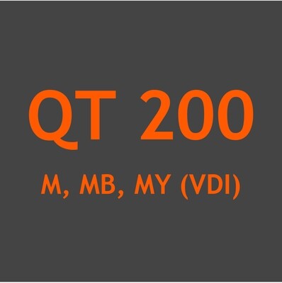 QT 200 M, MB, MY (VDI)