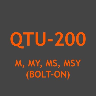 QTU-200 M, MY, MS, MSY (Bolt-on)