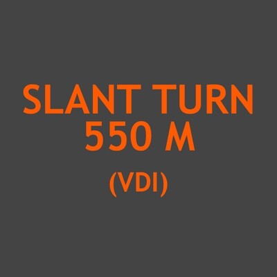 Slant Turn 550 M (VDI)
