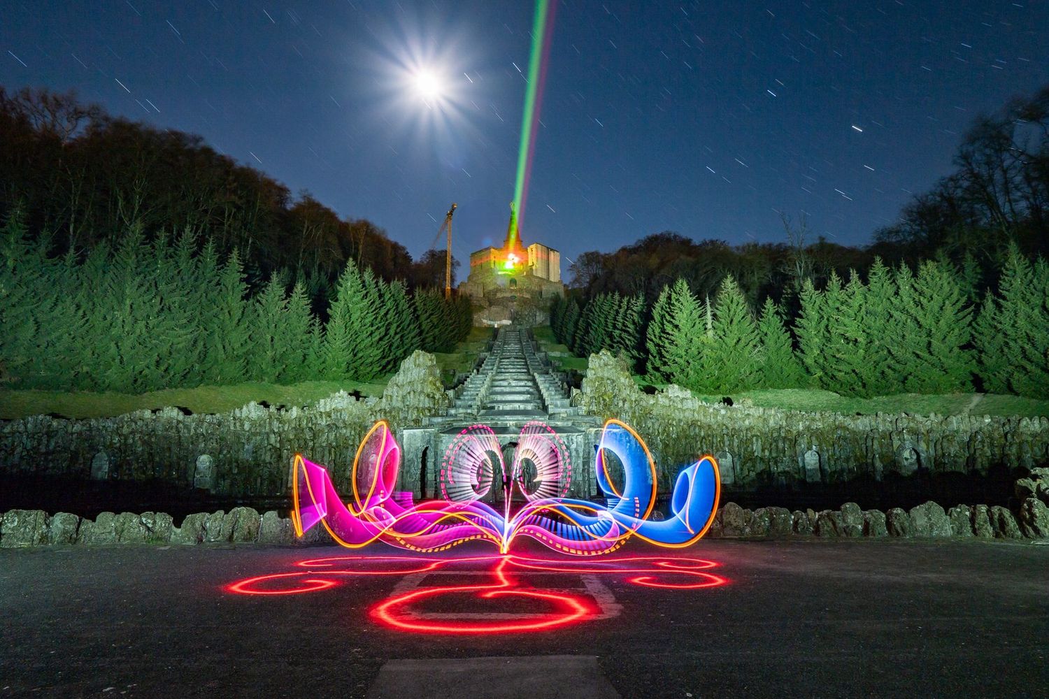 Lightpainting Workshop - Bergpark Kassel 22.08.2026 Lightpainting Workshop - Bergpark Kassel 22.08.2026