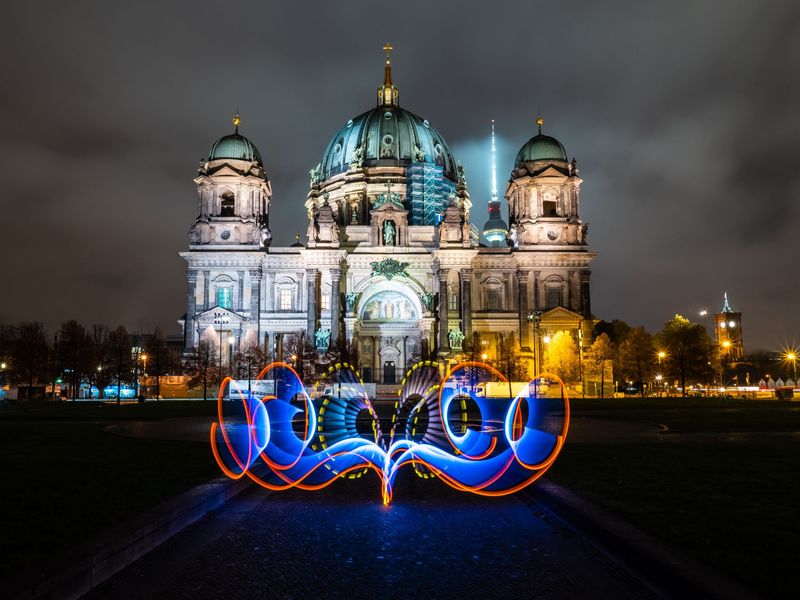 Workshop & Fotowalk Langzeitbelichtung& Lightpainting Berlin 28.11.2026