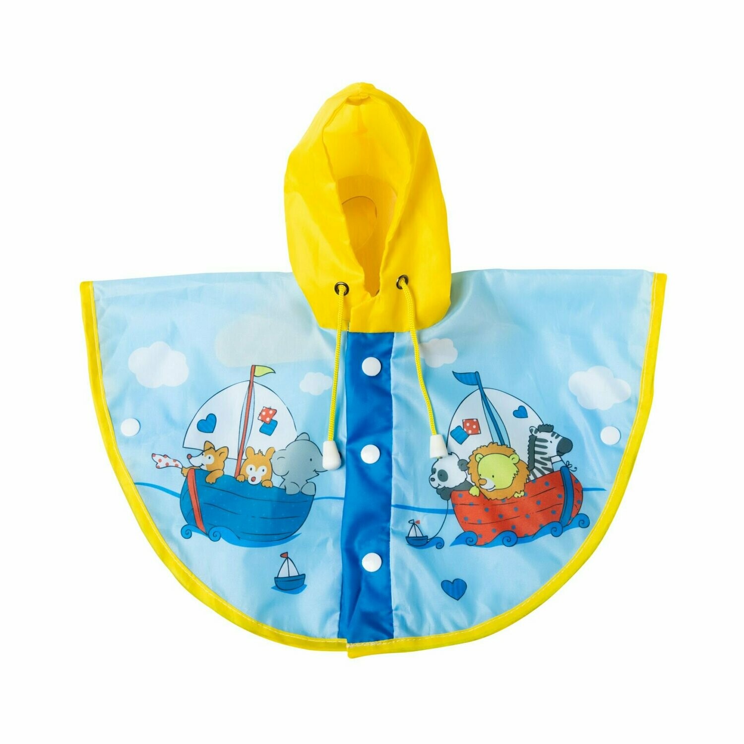 Regencape   "Segelfreunde"  für P-Größe  28cm-35cm