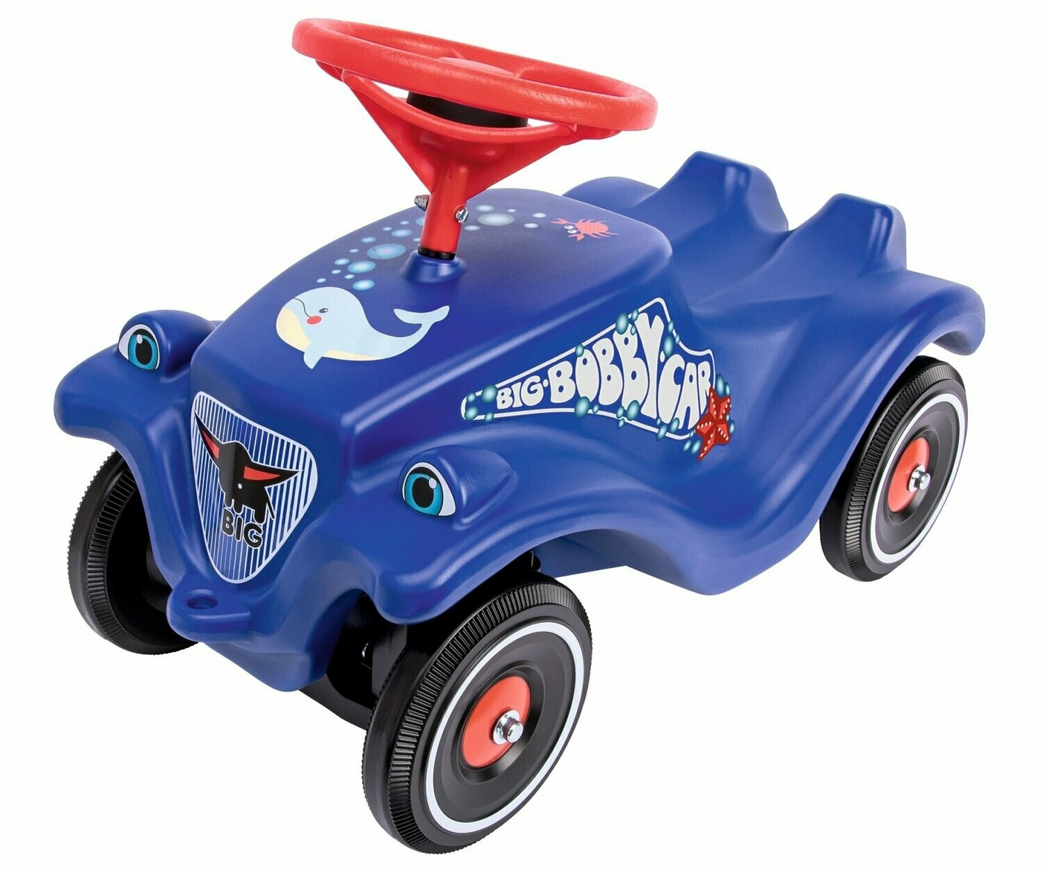 BIG-Bobby-Car  Classic mit Aufbauanleitung-BL04    "Ocean"   ca. 58x30x38cm   Tragkraft bis 50kg