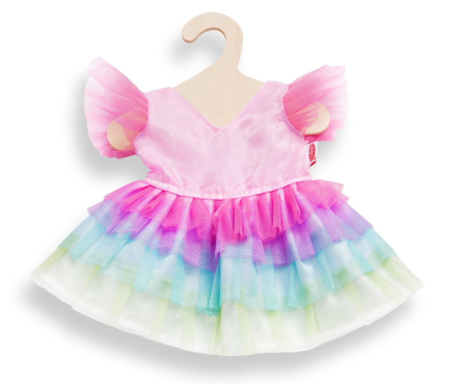 Kleid   "Regenbogenfee"  für P-Größe  35cm-45cm