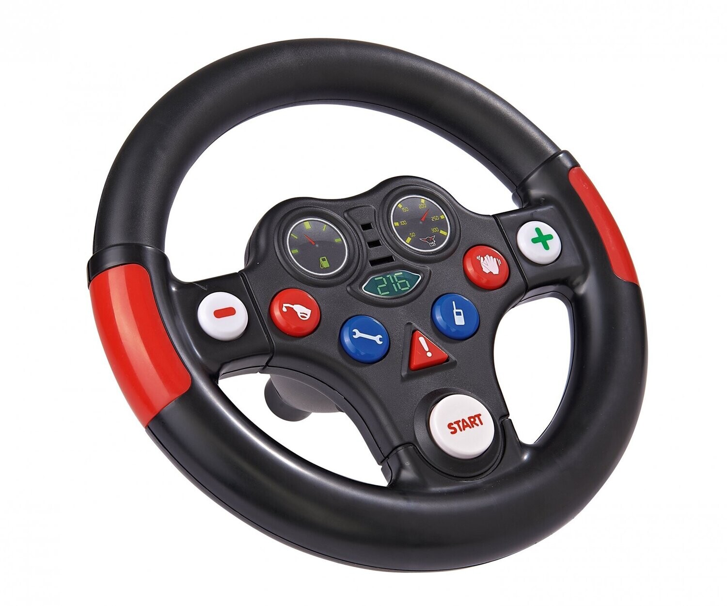 BIG Bobby Car   "Renn-Sound-Wheel" Lenkrad zum Auswechseln inkl. Batterien und Aufbauanleitung-BL15
