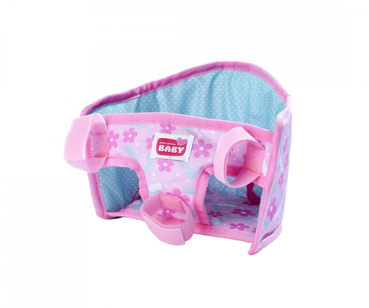 New Born Baby -  Fahrradsitz mit Gurt  ohne Puppe für P-Größe  30cm bis 43cm