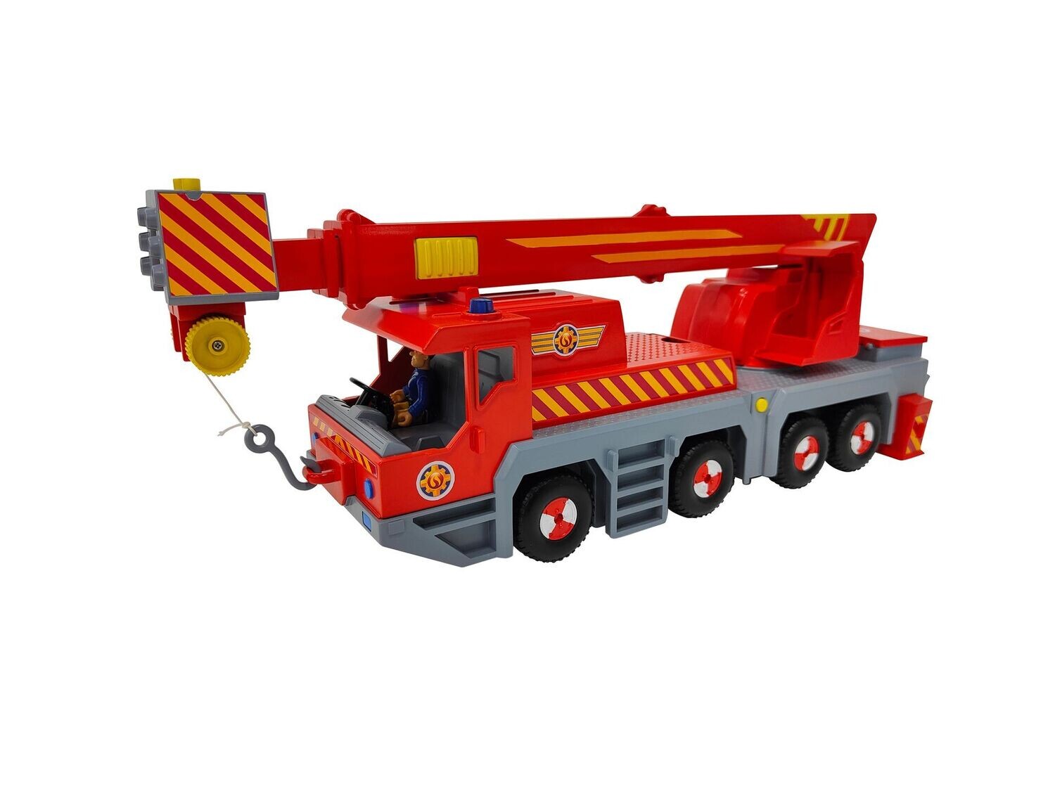 Sams Rettungskran  2 in 1  mit Batterien, Licht und Sound  ca. 50cm