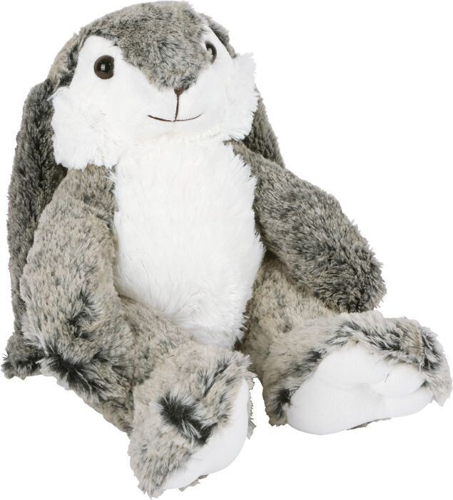 Kuscheltier-Hoppel-Hase   "Grau"   ca. 26x26x26cm