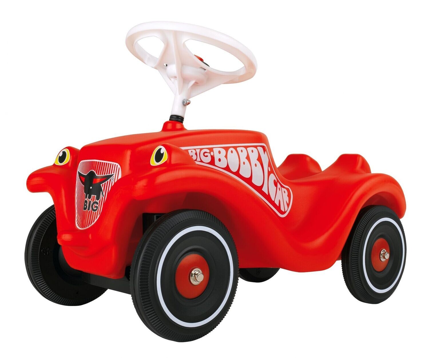 BIC Bobby Car  Classic mit Aufbauanleitung-BL01   "Rot"   ca. 58x30x38 cm   Tragkraft bis 50kg