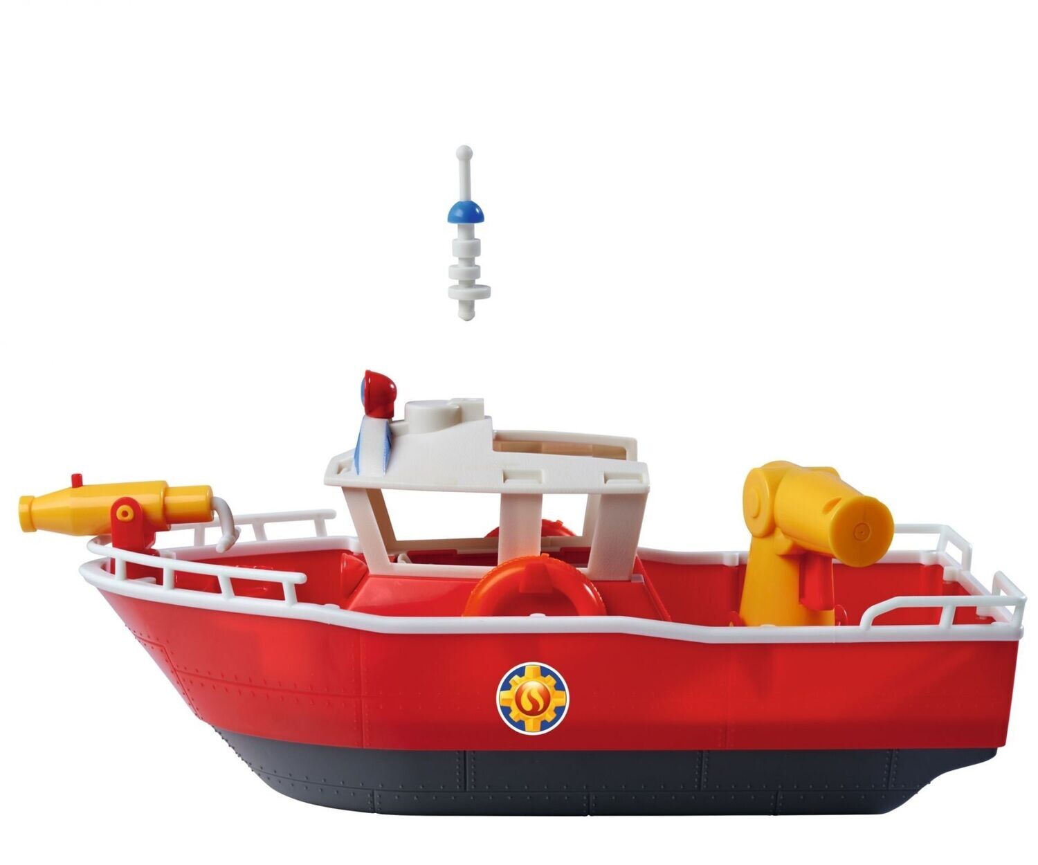 Sam Feuerwehrboot   "Titan" und Zubehör ca.  32cm