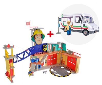 .... ab 3 Jahre - Feuerwehrmann Sam und Feuerwehrfahrzeuge