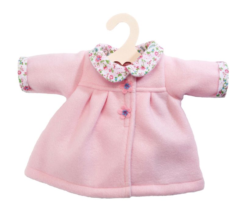 Ein kuscheliger Mädchenmantel    "Rosa"  für P-Größe 28cm - 35cm