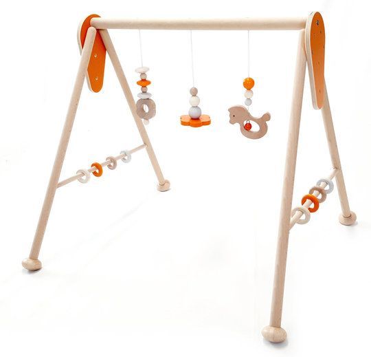 Babayspielgerät   "Pferdchen orange"   60x58x55cm
