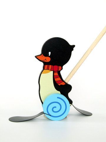 Schiebe-Pinguin   "Konrad"