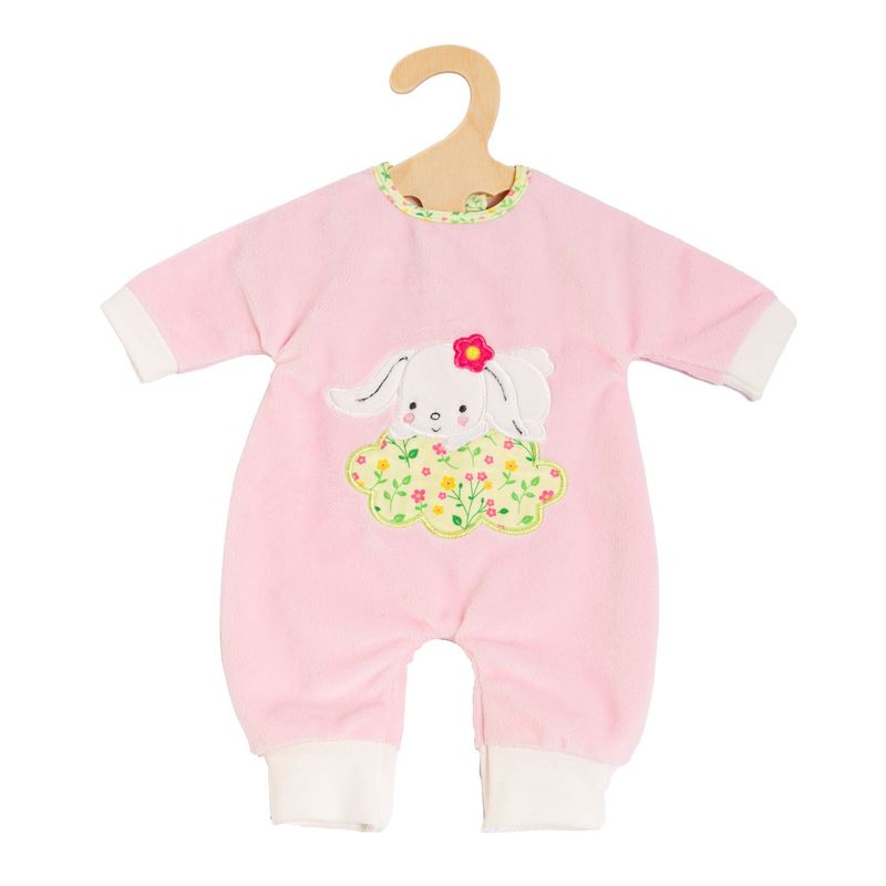 Flauschiger Strampler   "Bunny Lou"   35cm - 45cm