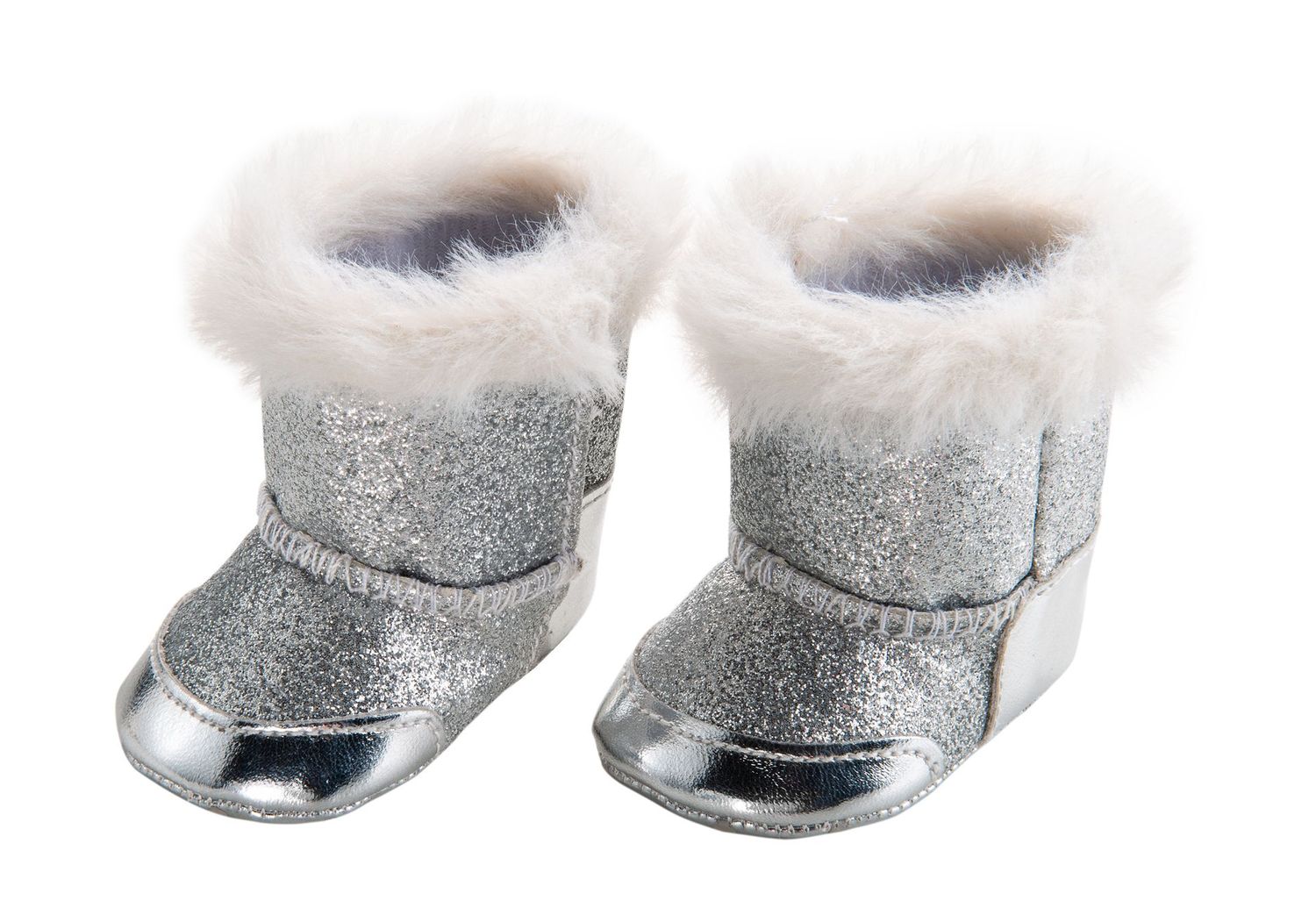 Silberstiefel   für P-Größe 38cm - 45cm