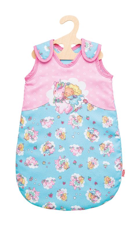 Schlafsack   „Einhorn Emil & Fee Emma“   für P-Größe  35cm - 50cm