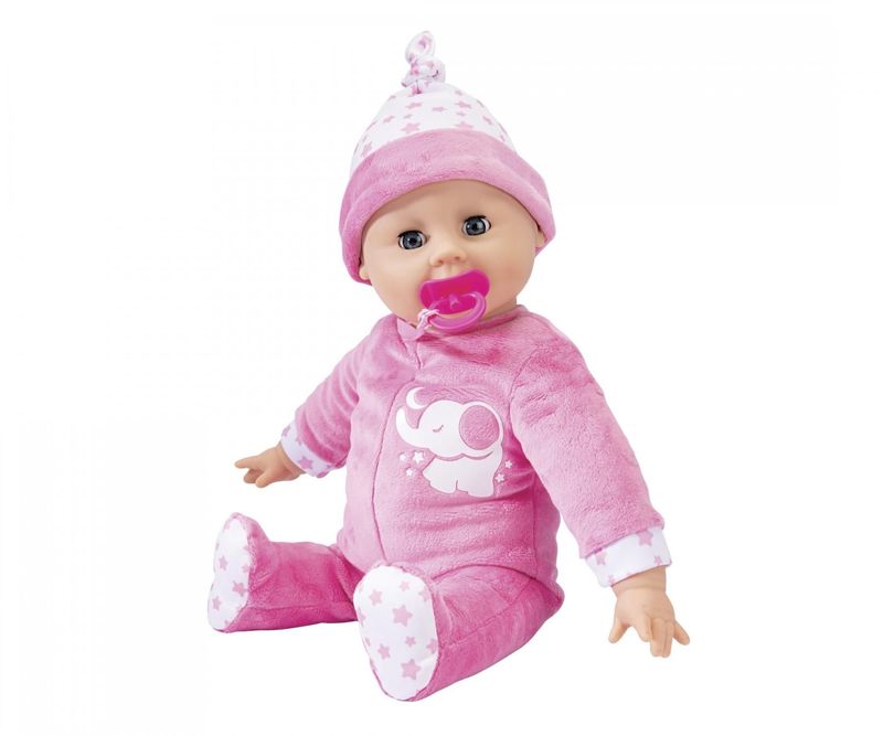 Weichkörper-interaktive Puppe Laura   "Schlummerzeit" 38cm ab 18 Monate