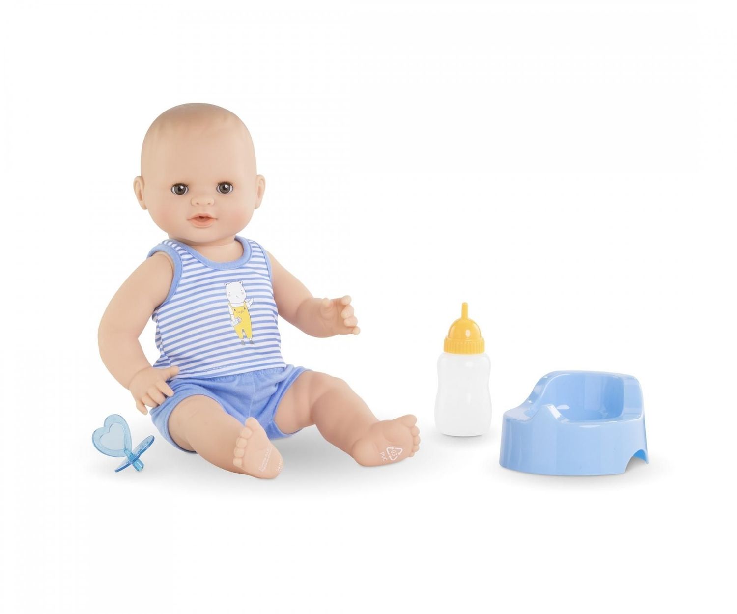 Corolle-Badypuppe  mit Trink-und Nässefunktion  " Paul"  36cm  ab 2 Jahre