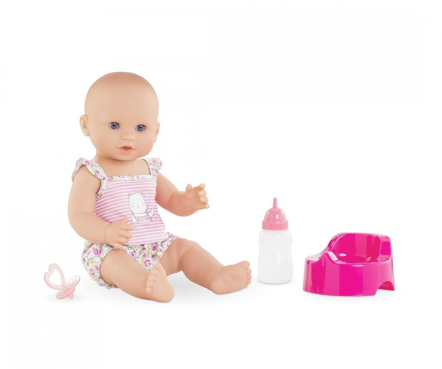Corolle-Bade-, Trink- und Nässepuppenset   "Emma"  36cm  ab 2 Jahre