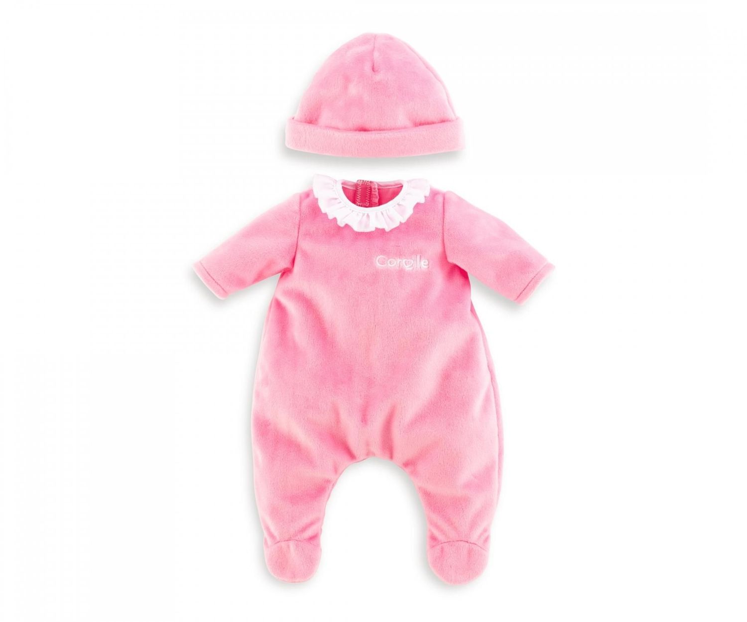 Corolle-Pyjama mit Mütze  "Pink"   30cm