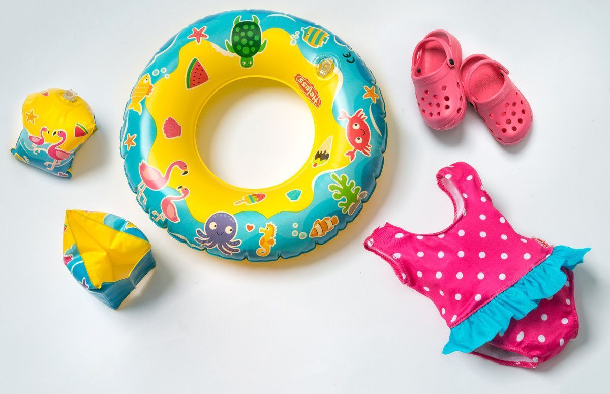 Schwimmset mit Clogs    35cm-45cm