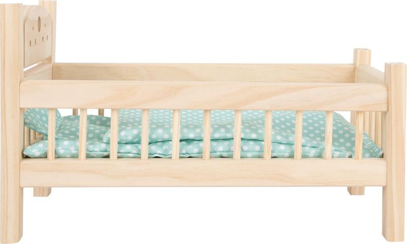 Bett "Natur" inkl. Bettwäsche    ca.44x23x25cm   Gewicht: 1,610kg