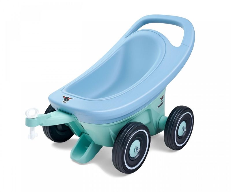 BIG Buggy und Lauflernwagen 3 in 1   "Blau-türkis"   ca. 48x35,5x42,5cm  Traglast bis 25kg