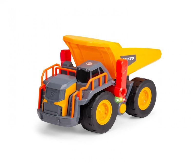 Volvo Kipplaster mit Licht, Sound und Batterien   "Dump Truck"   ca. 30cm