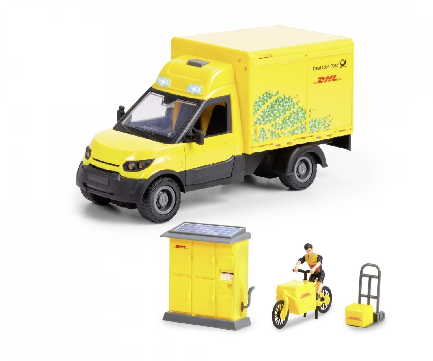 DHL- Deliveryset Zubehör, Licht, Sound und Batterien ca. 25cm DHL- Deliveryset Zubehör, Licht, Sound und Batterien ca. 25cm