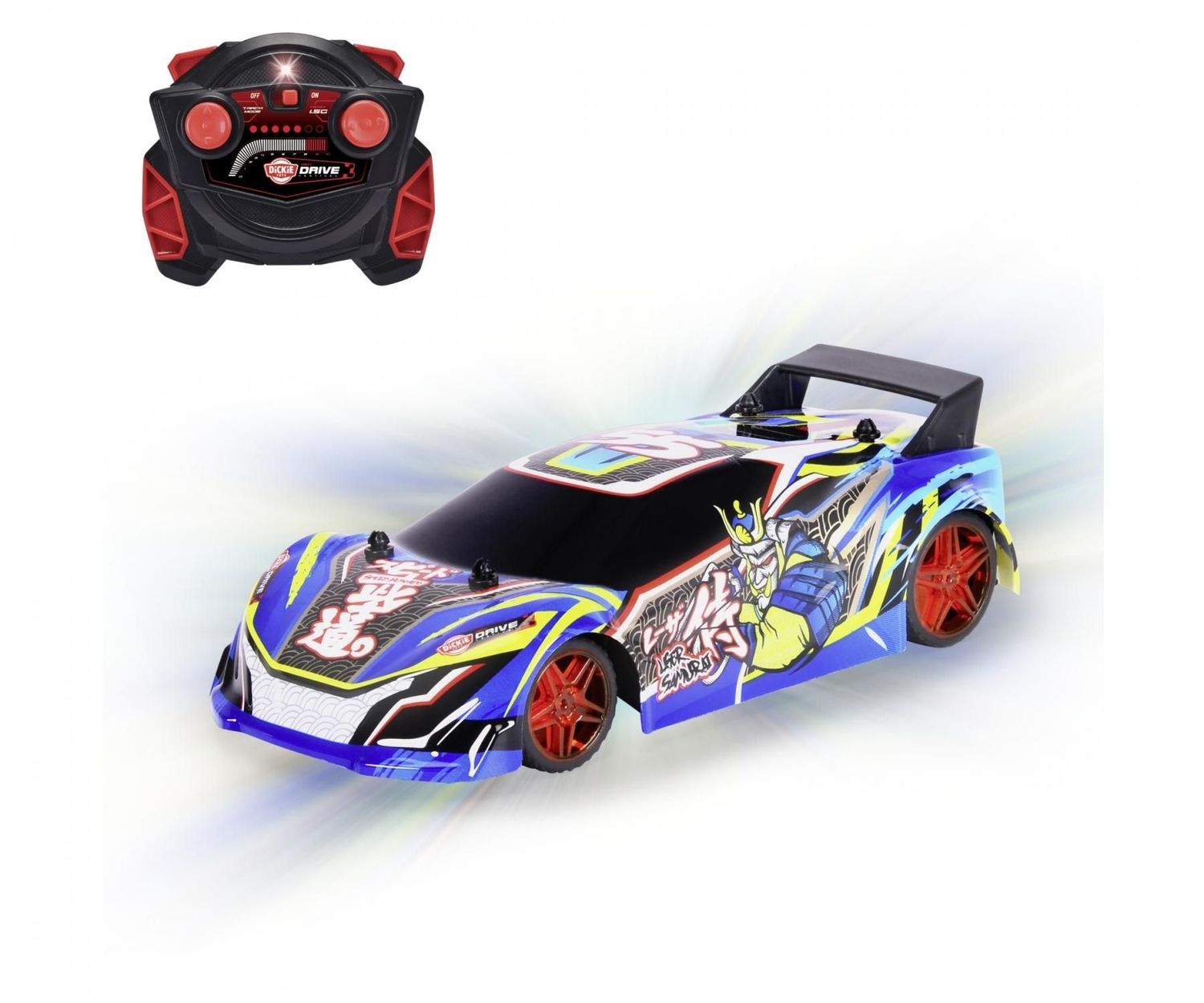 RC Auto mit Licht, Sound und Batterien RC Auto mit Licht, Sound und Batterien "Laser Samurai, RTR" ca. 22cm