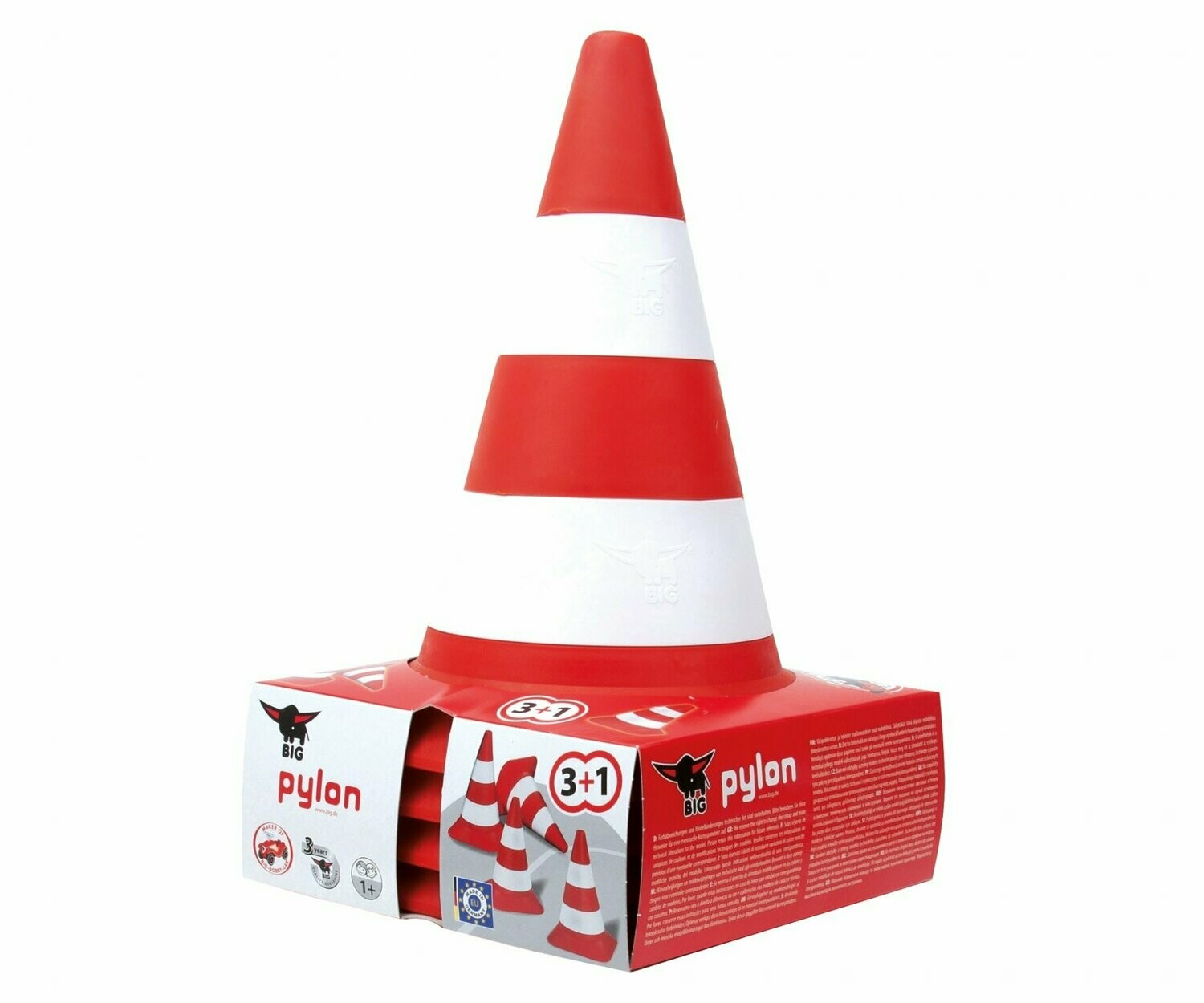 BIG-Pylonen 4er Set 17,5x17,5x26cm BIG-Pylonen 4er Set 17,5x17,5x26cm
