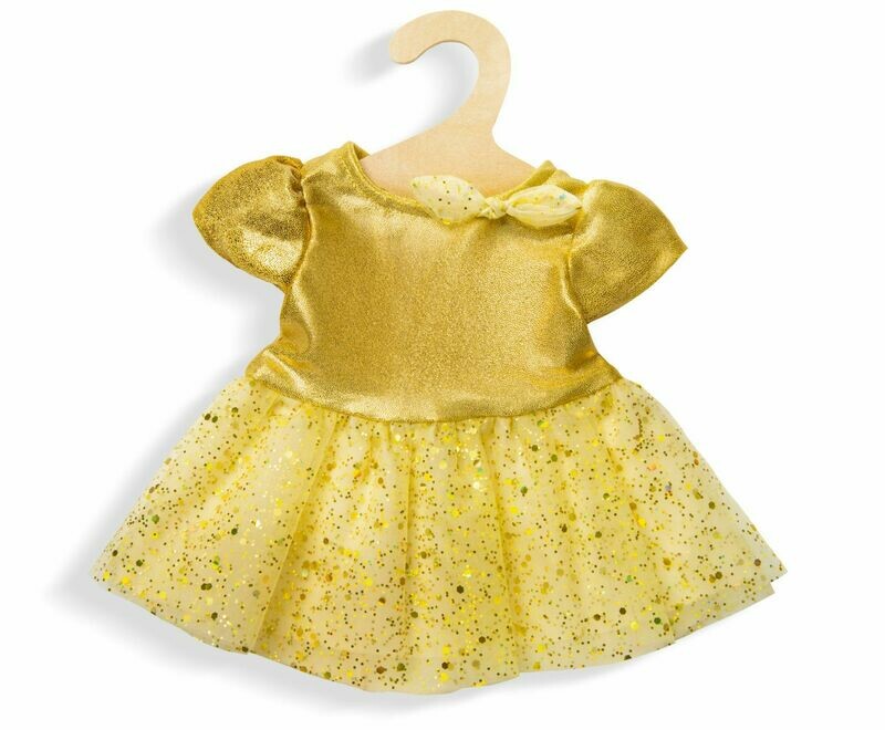 Kleid Kleid "Sternentaler" für Puppen-Größe 28cm-35cm