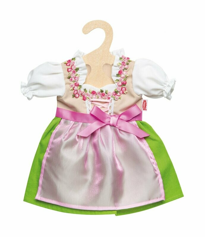 Dirndl   "Heidi"  für Puppen-Göße  35cm-45cm